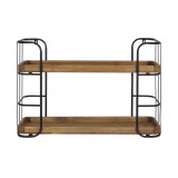 WALL SHELF WITH 2 WOOD LAYERS 70 - CABINETS, SHELVES